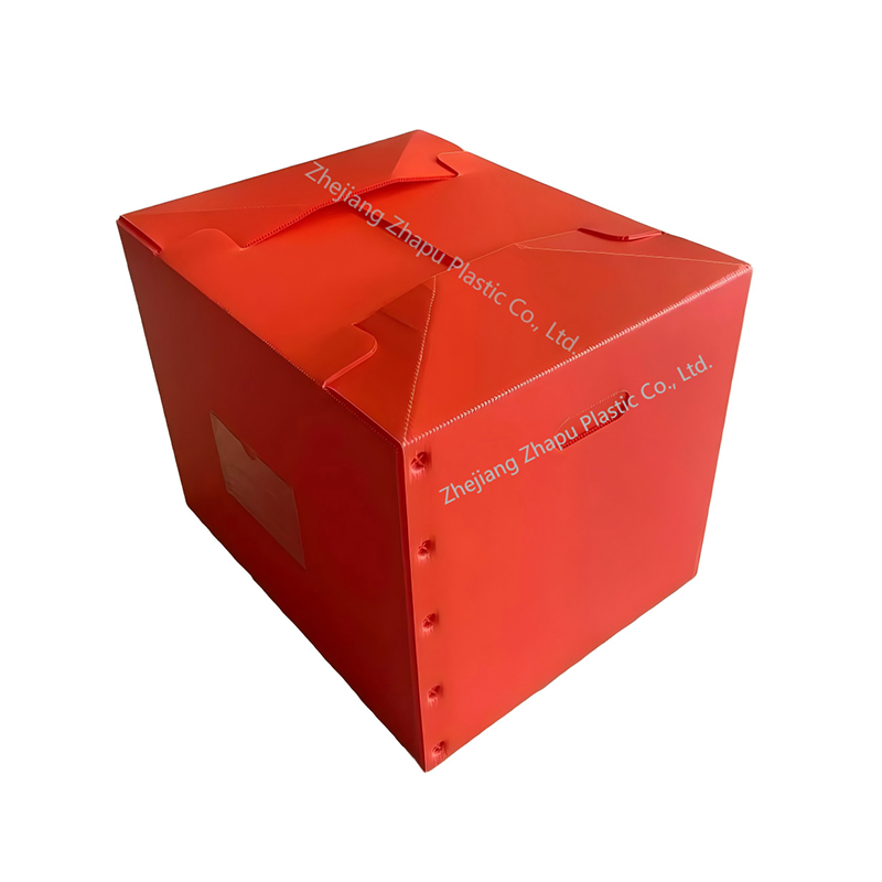 سطل ذخیره سازی پلاستیکی موجدار PP مربعی