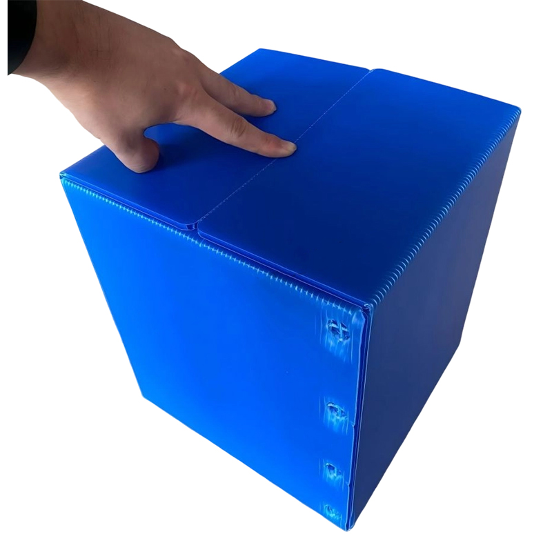 سطل ذخیره سازی پلاستیکی موجدار PP مربعی