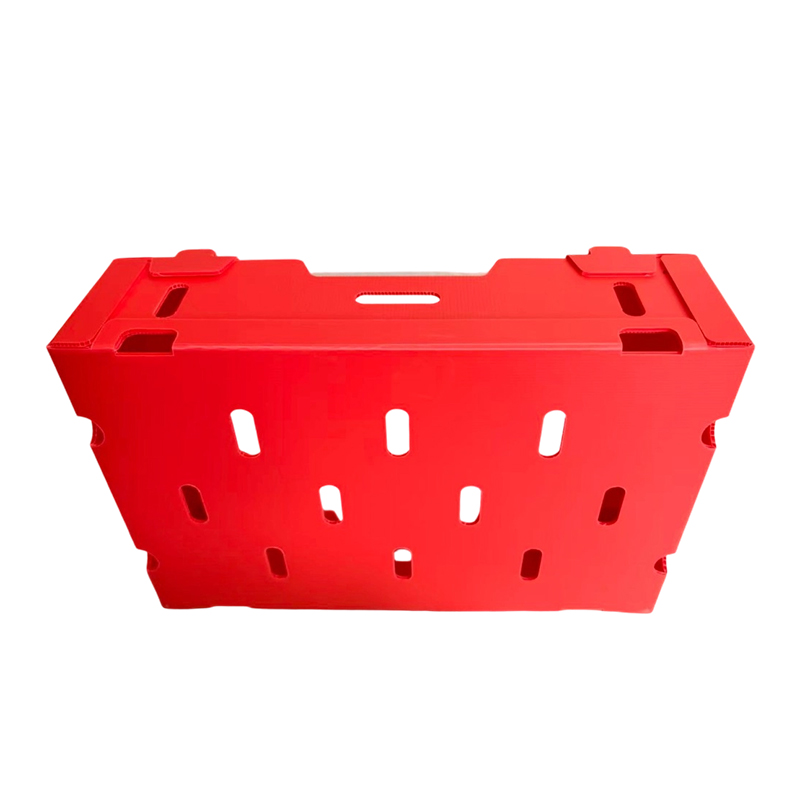 جعبه راه راه PP چاپ شده تاشو برای سبزیجات و میوه ها