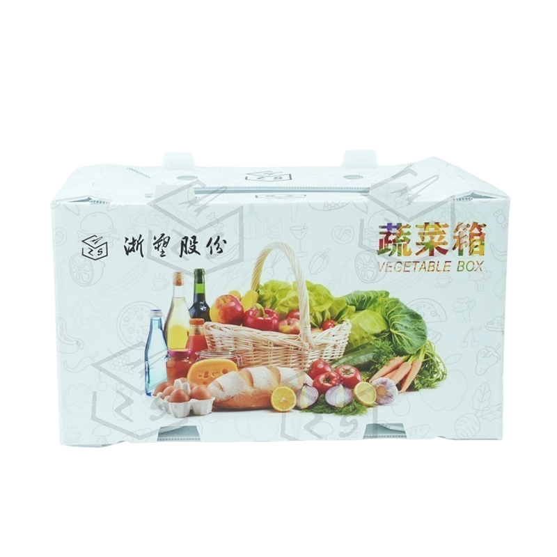 جعبه میوه ضد آب PP Corflute قابل استفاده مجدد